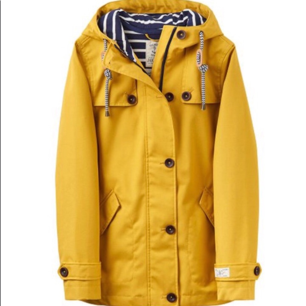 Joules Coast Waterproof Hooded Rain Jacket